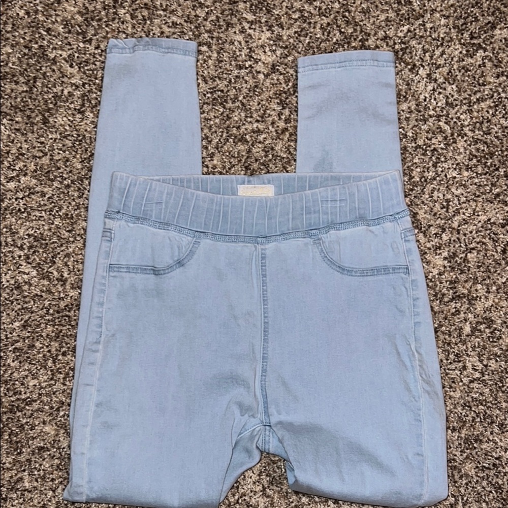 Mud Pie Women's Skinny Jeans - Light Blue